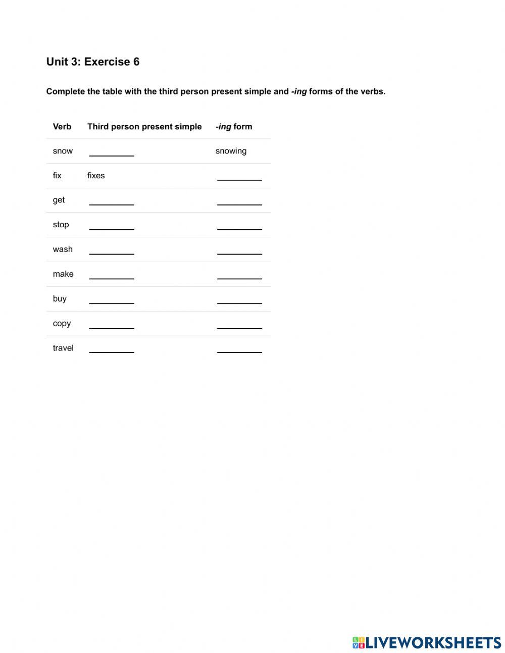Mindset Foundation - Grammar & Vocabulary Skills Modules - Unit 3 Ex6