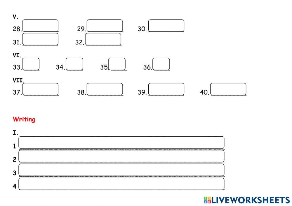 Answer-sheet