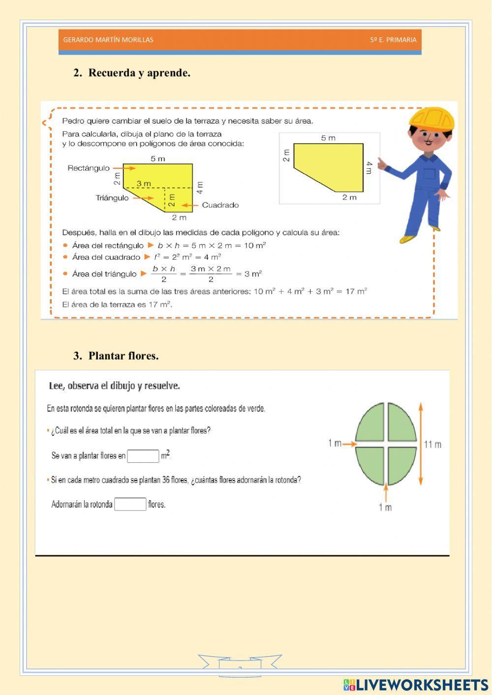 Geometría. Ficha 17.