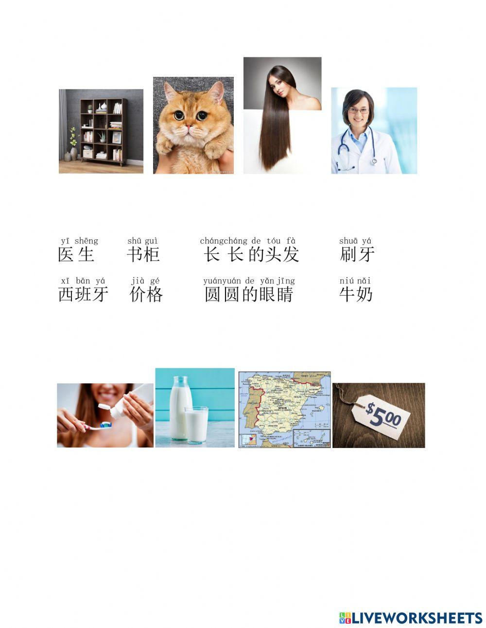 Chinese - exercises 07.01