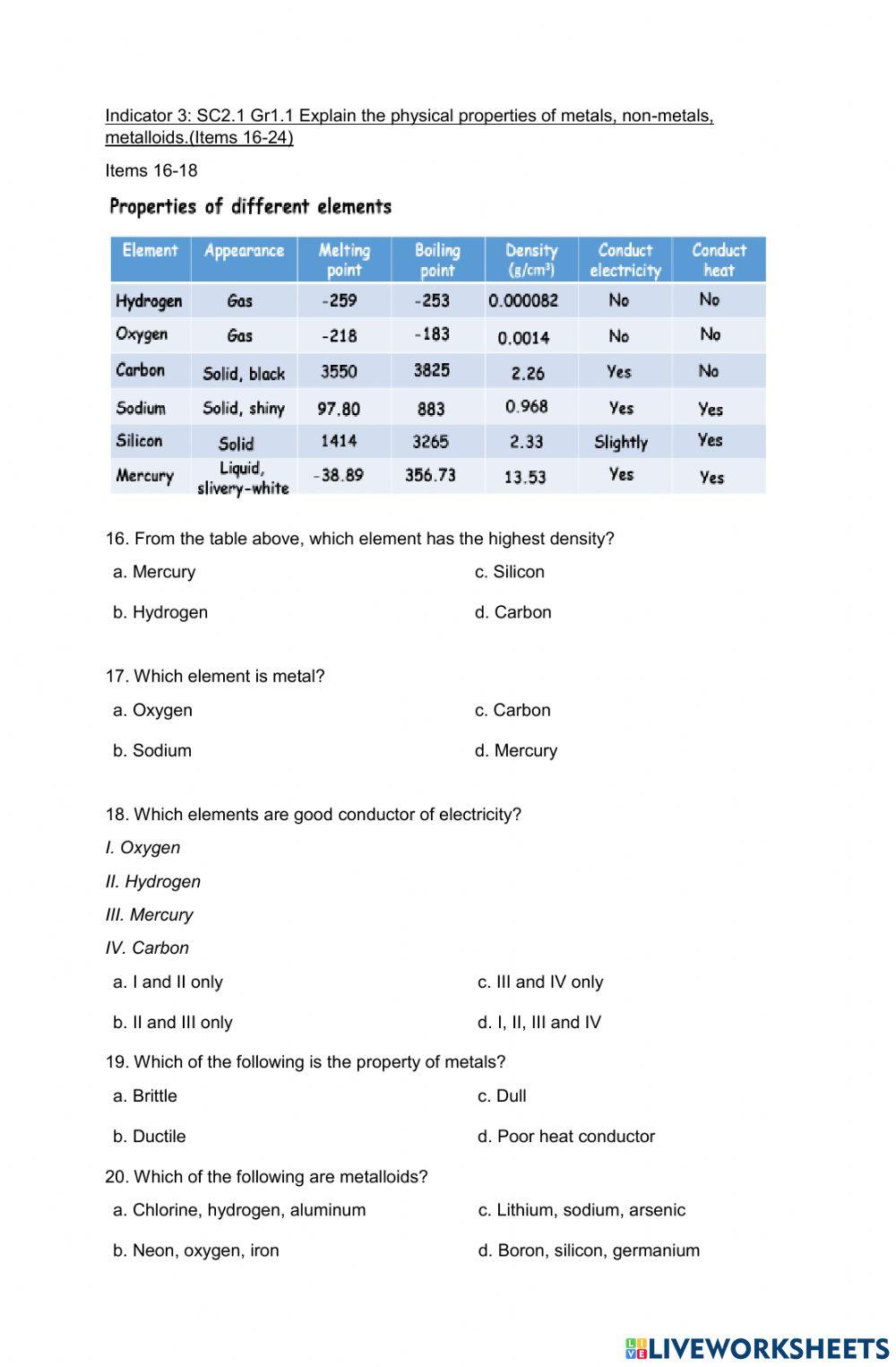 2nd semester midterm exam M1-9