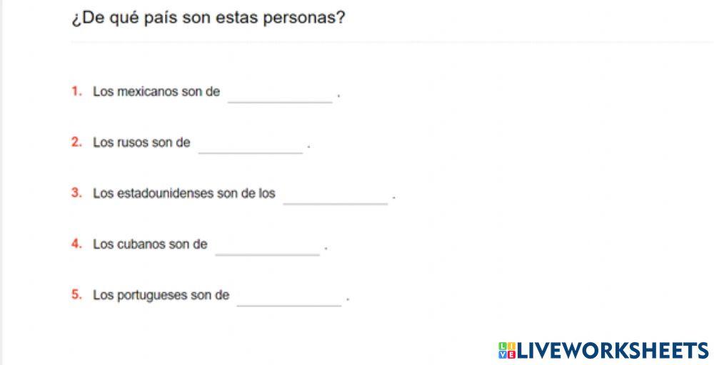 Where are they from?