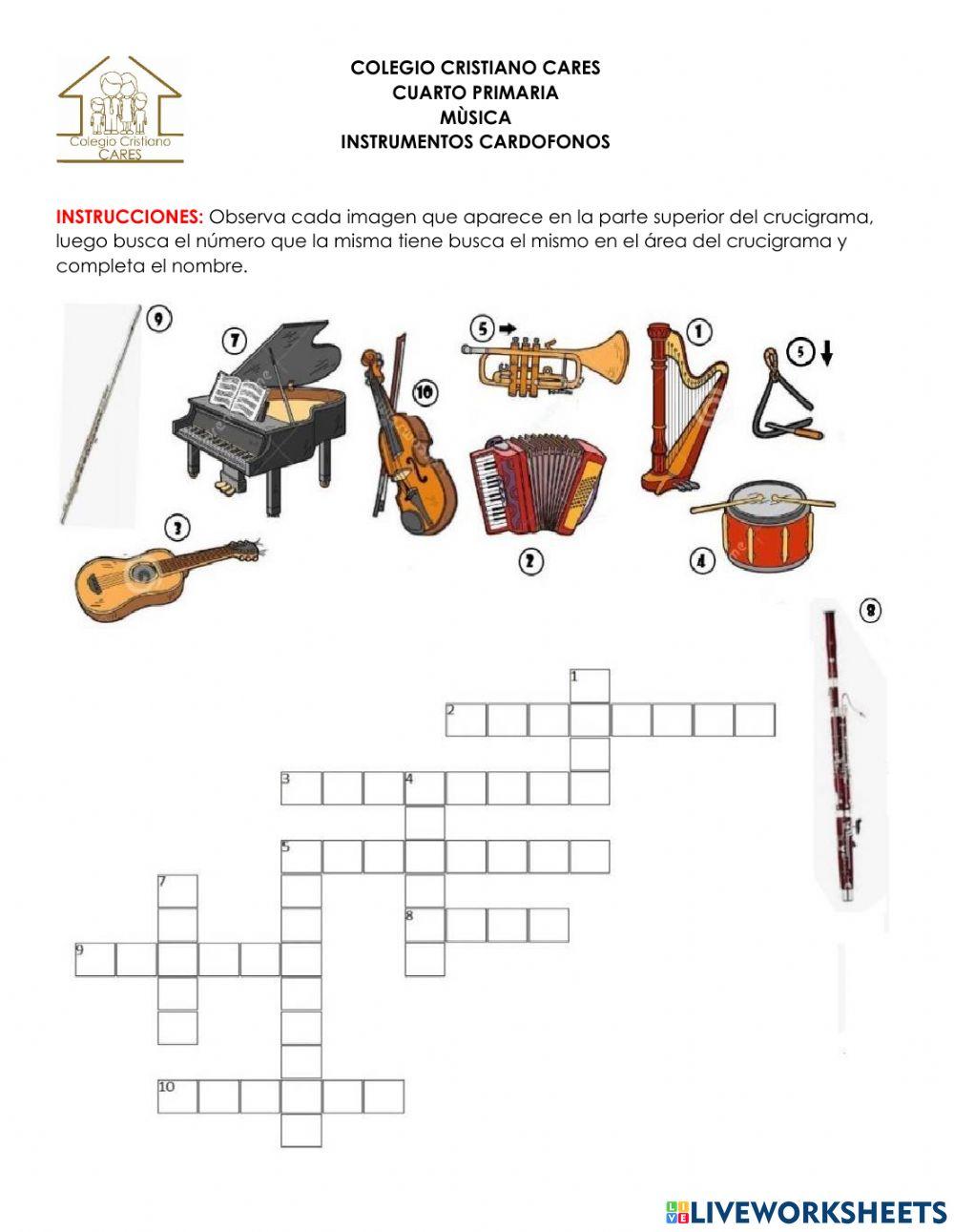 Instrumentos cordófonos