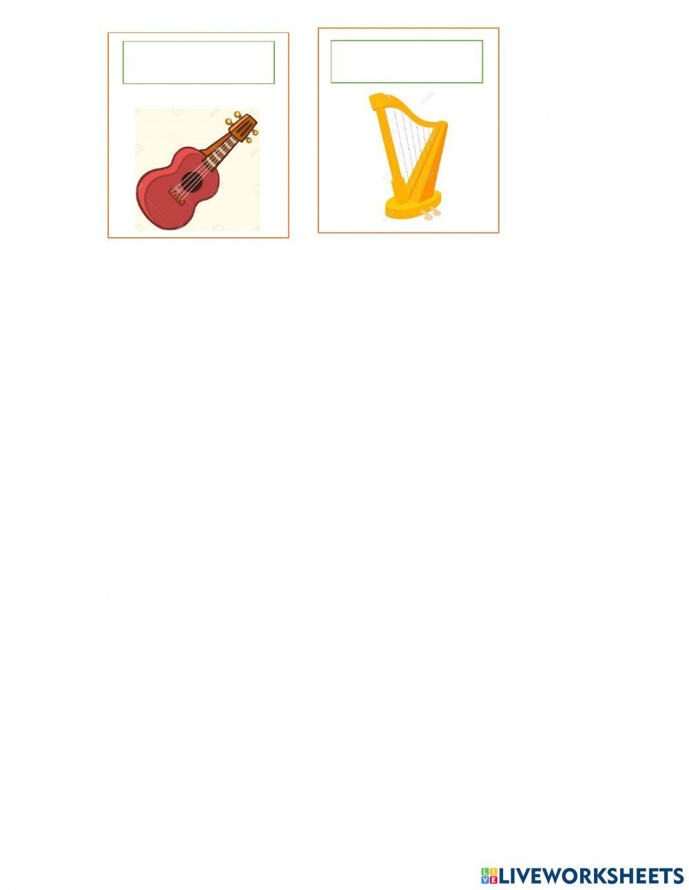 Instrumentos cordófonos