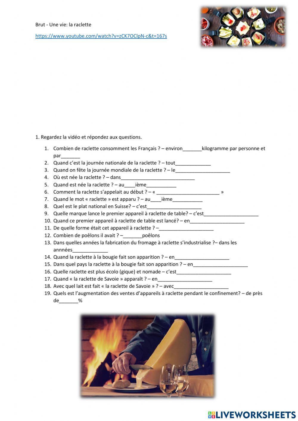 Brut - Une vie la raclette