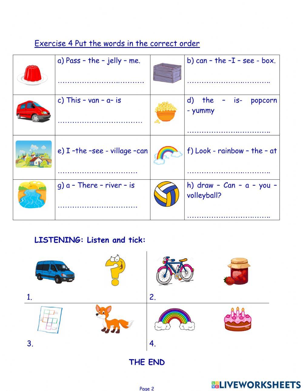 Tieng Anh 2 McMillian - 1st Term Test 04