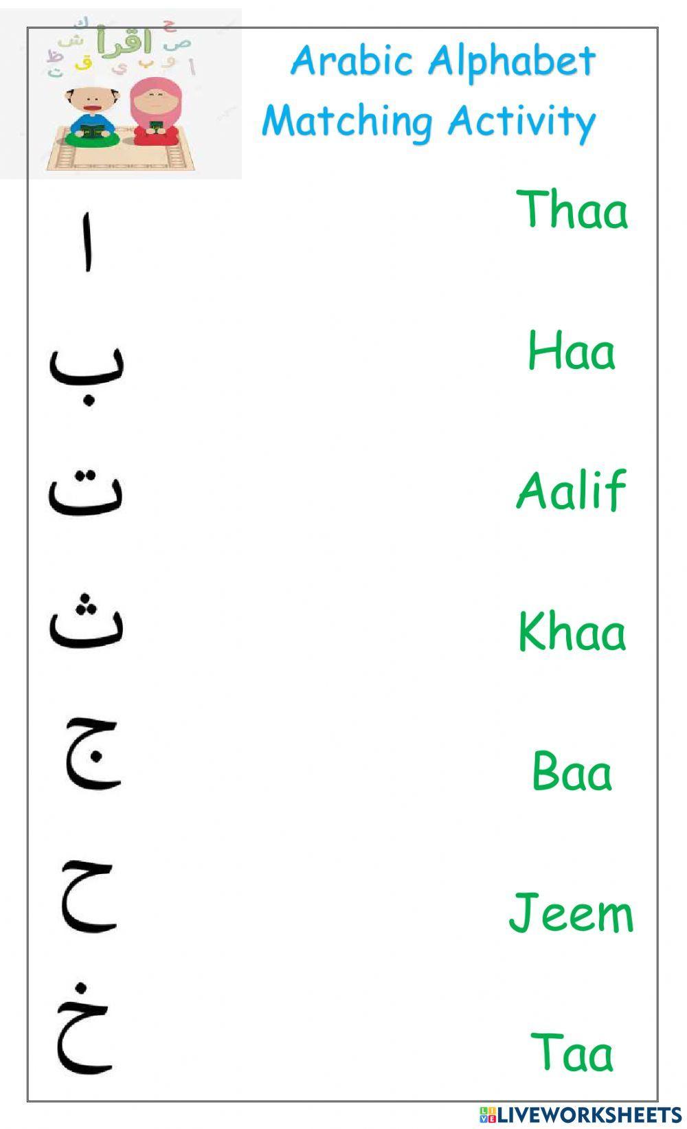 Arabic Alphabet - Part 1