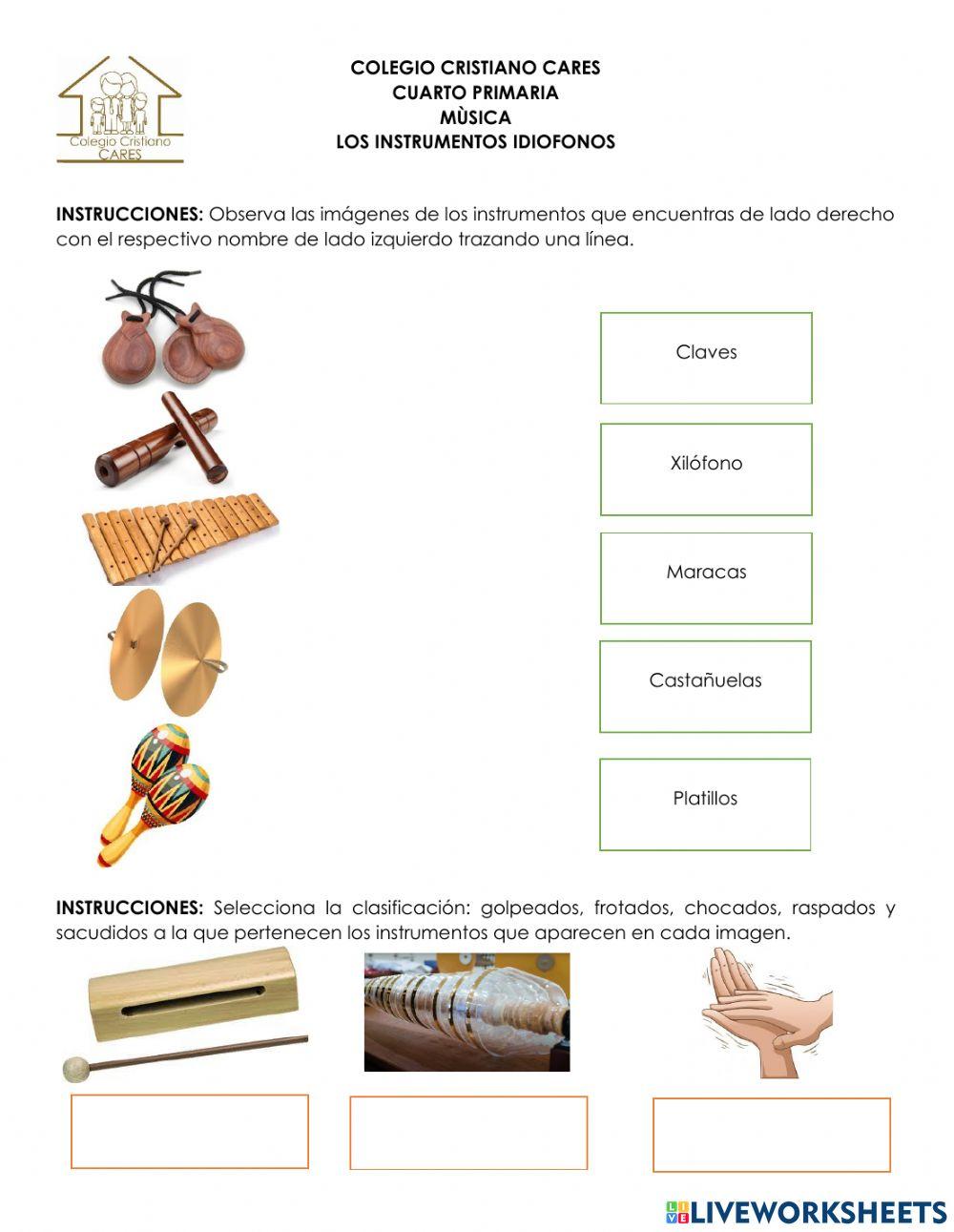 Instrumentos idiofonos