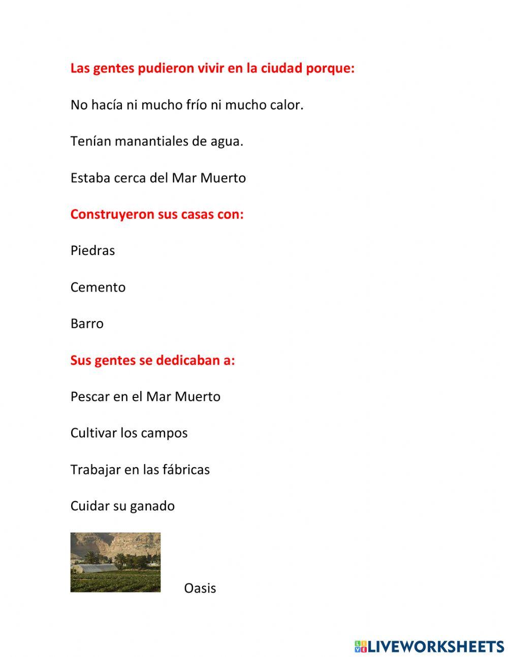 La primera ciudad conocida