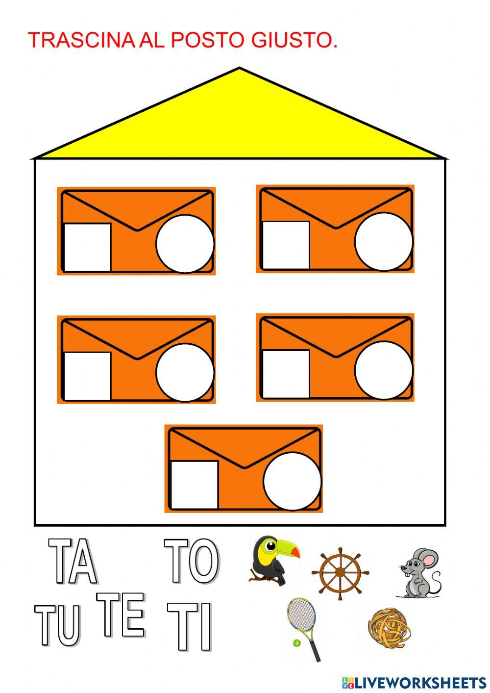 Casa TA TE TI R-TO TU