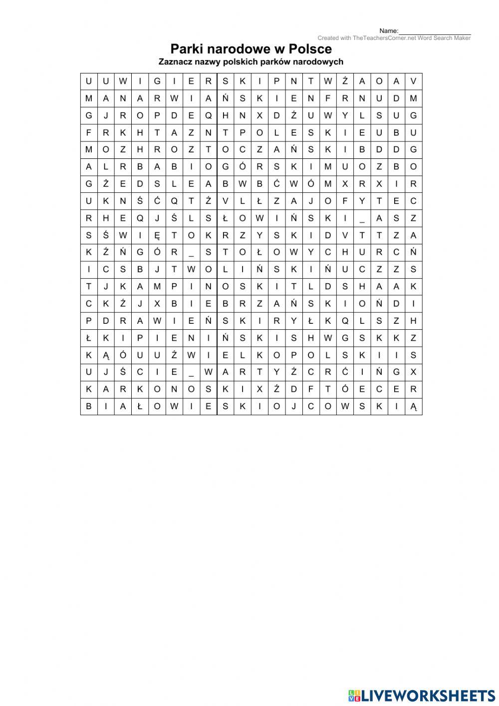 Parki narodowe w Polsce