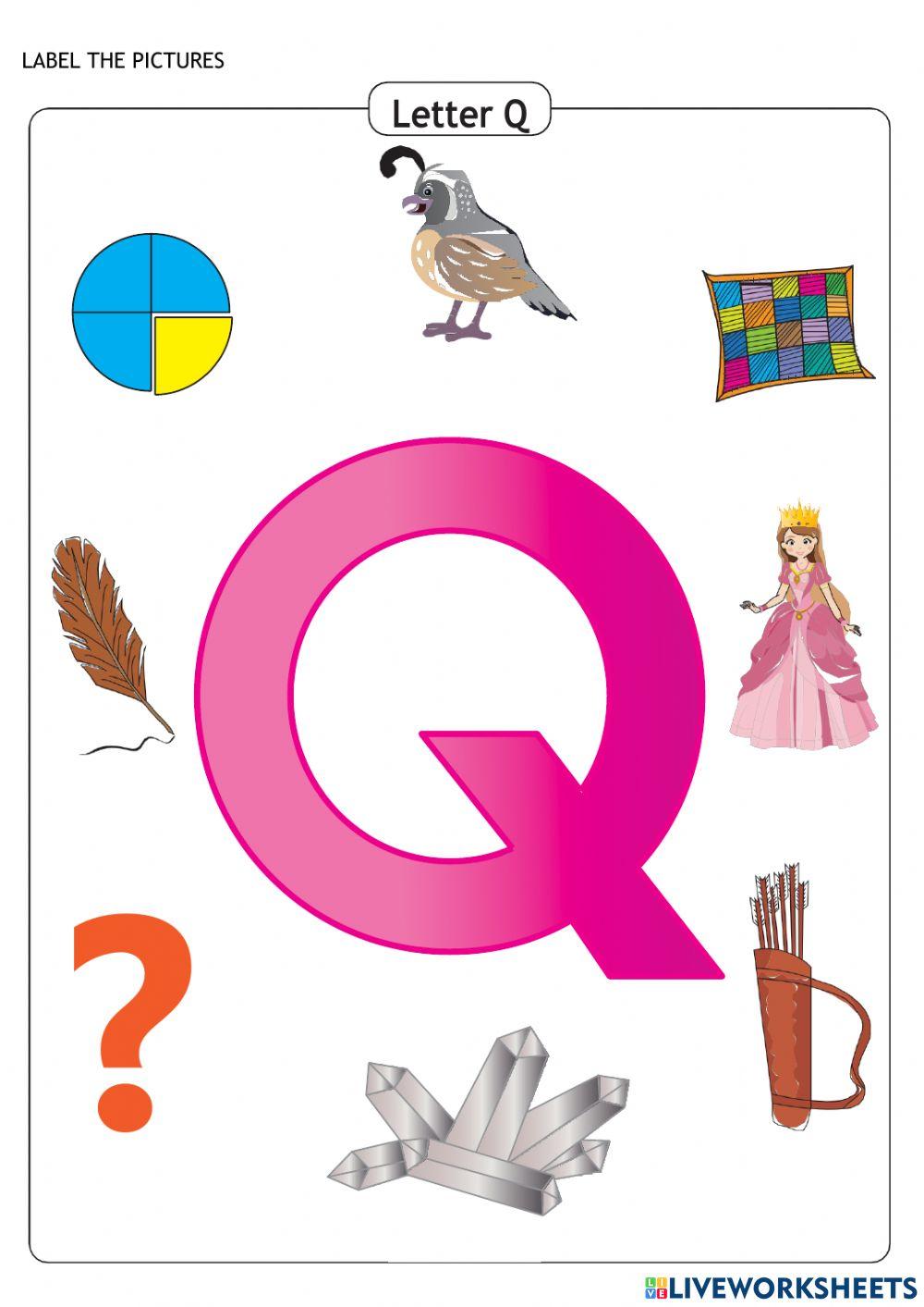 Letter q