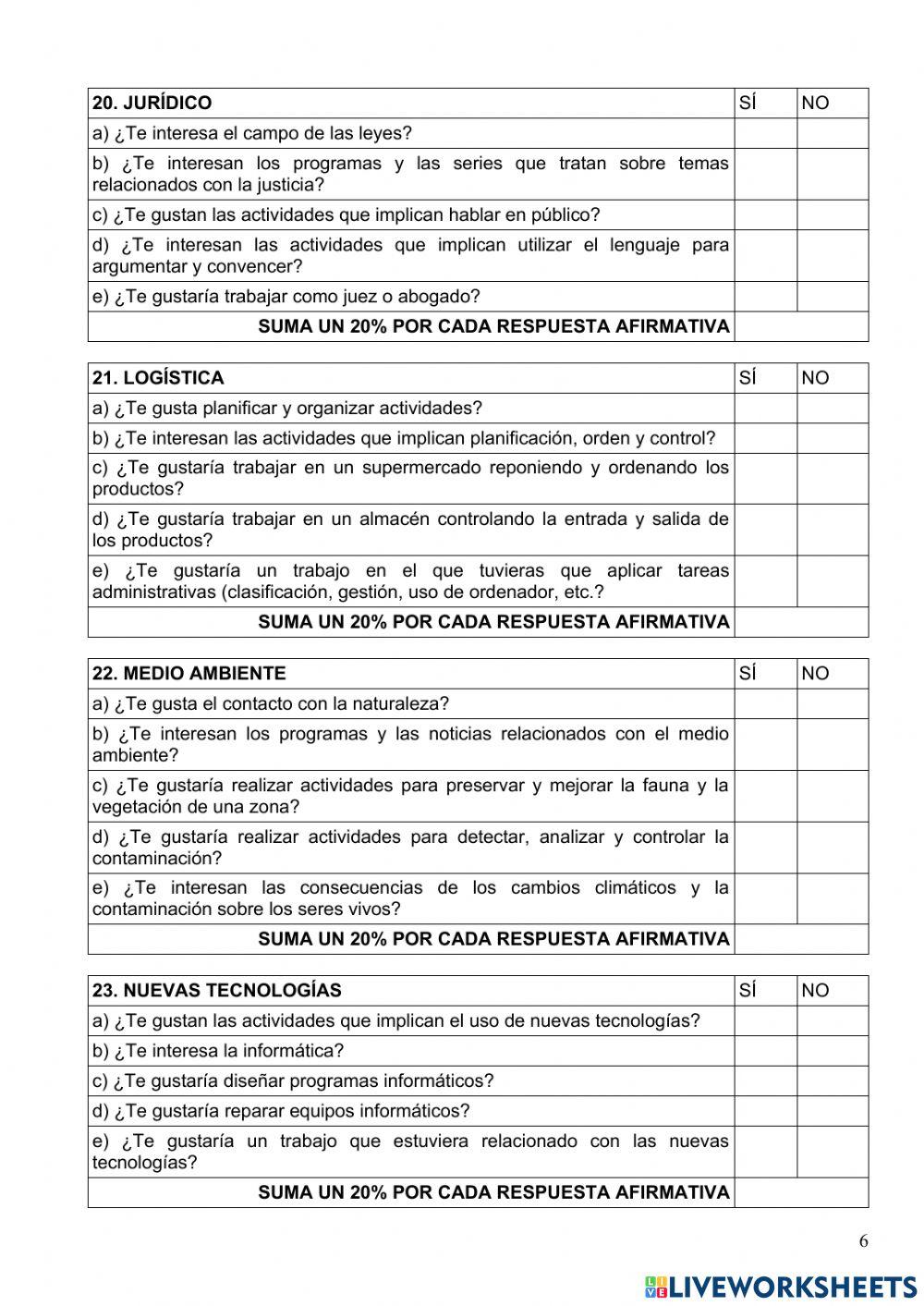 8.1.- cuestionario de intereses