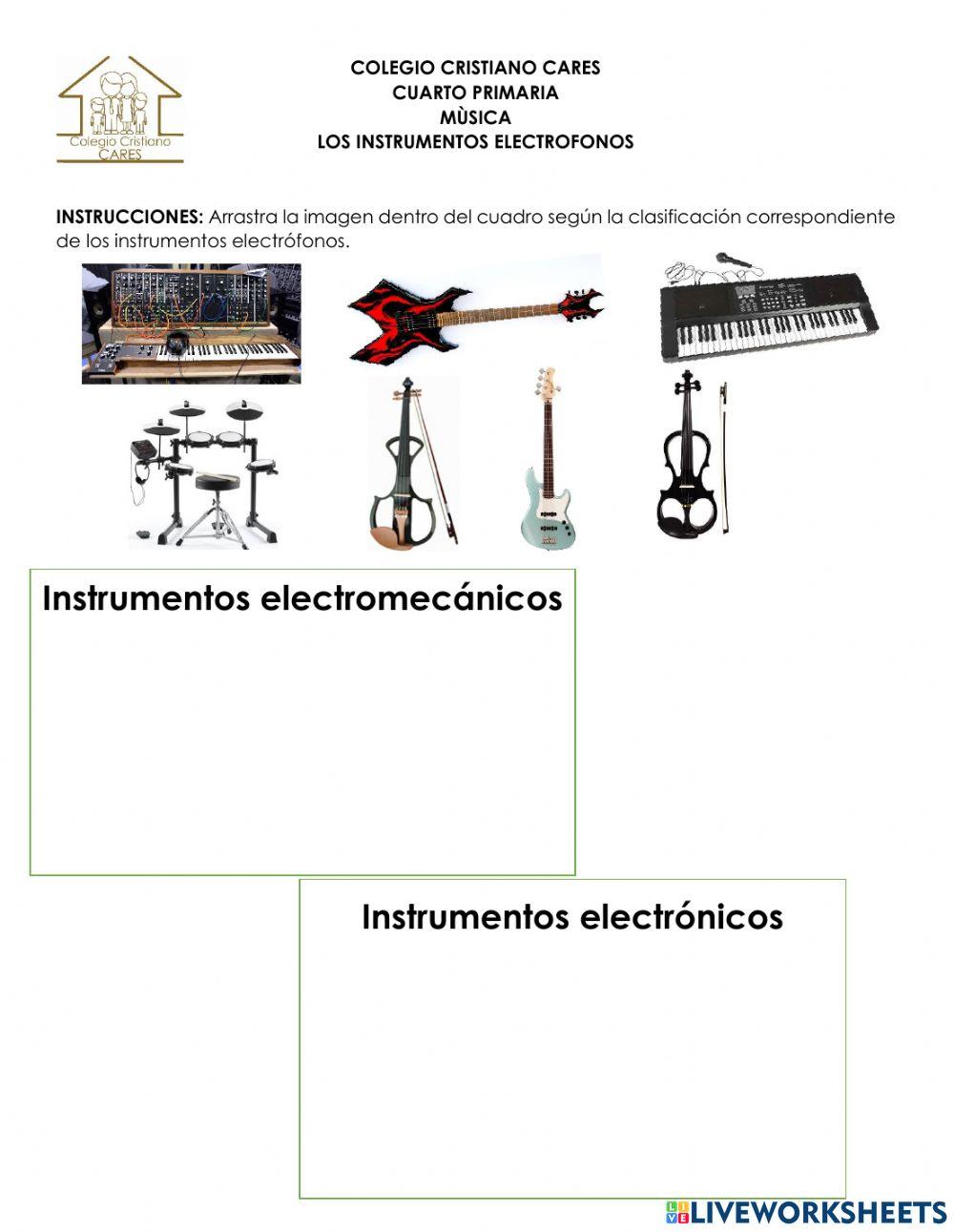 Instrumentos electrofonos