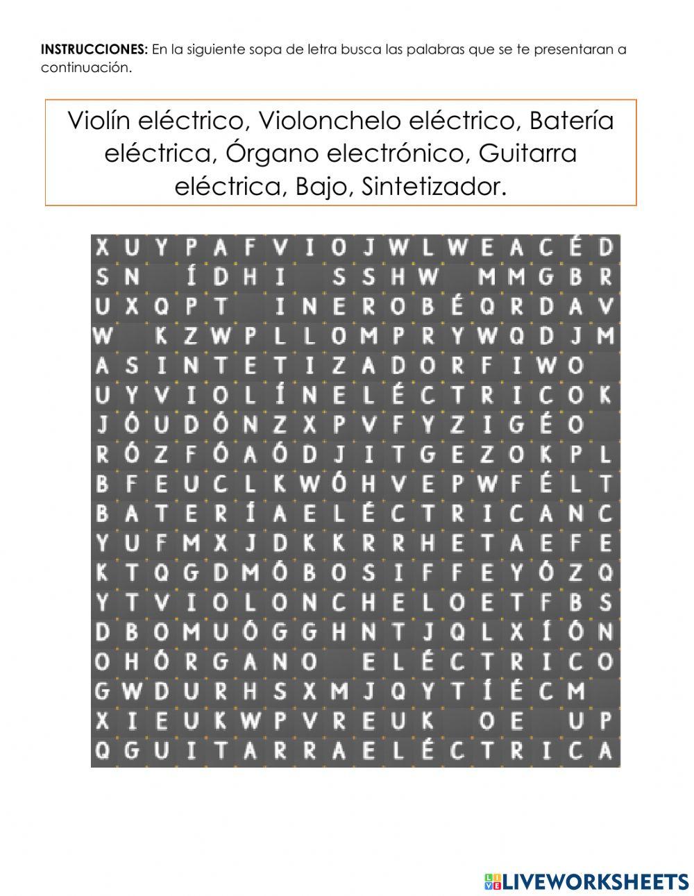 Instrumentos electrofonos