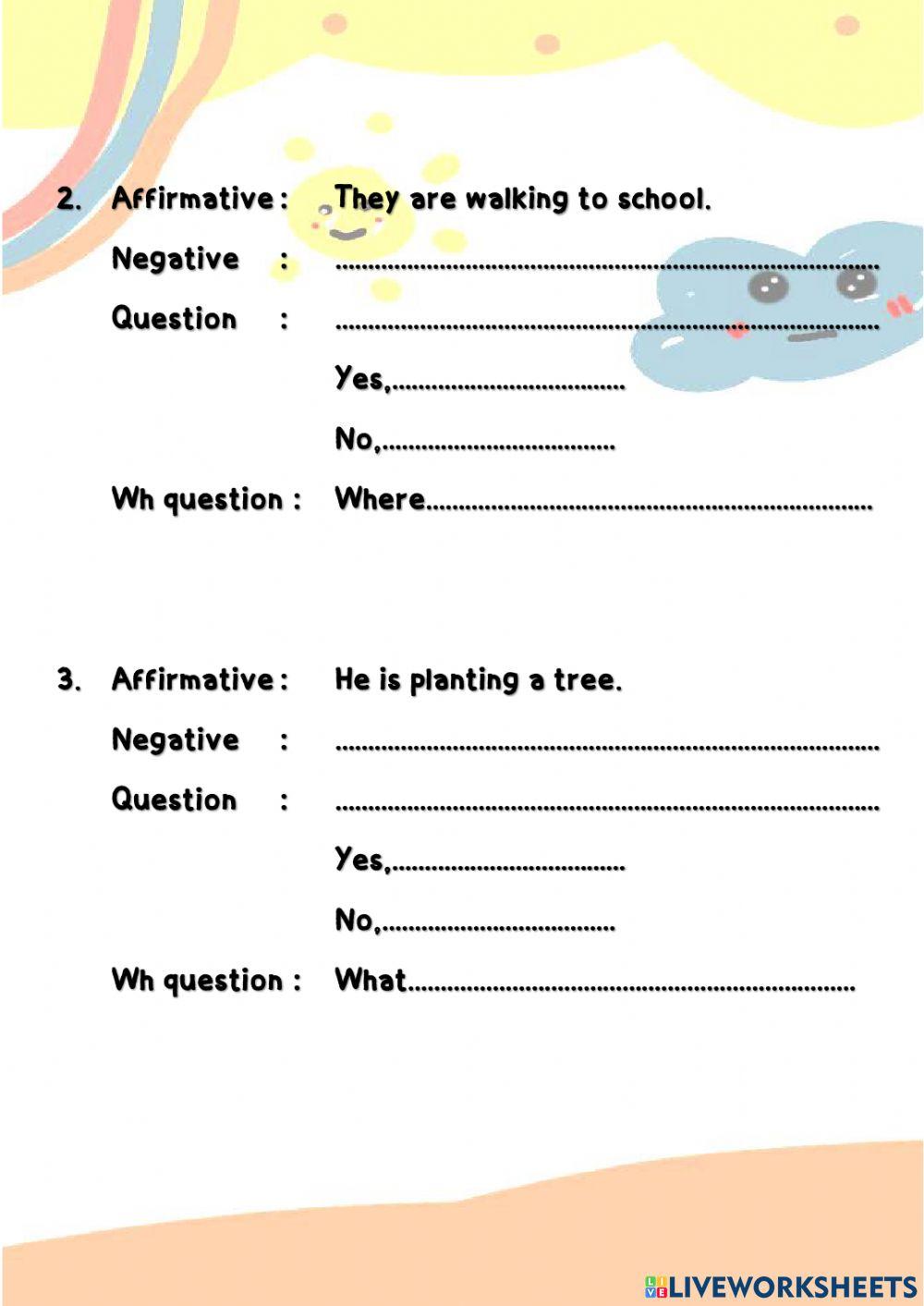 Present Continuous Tense