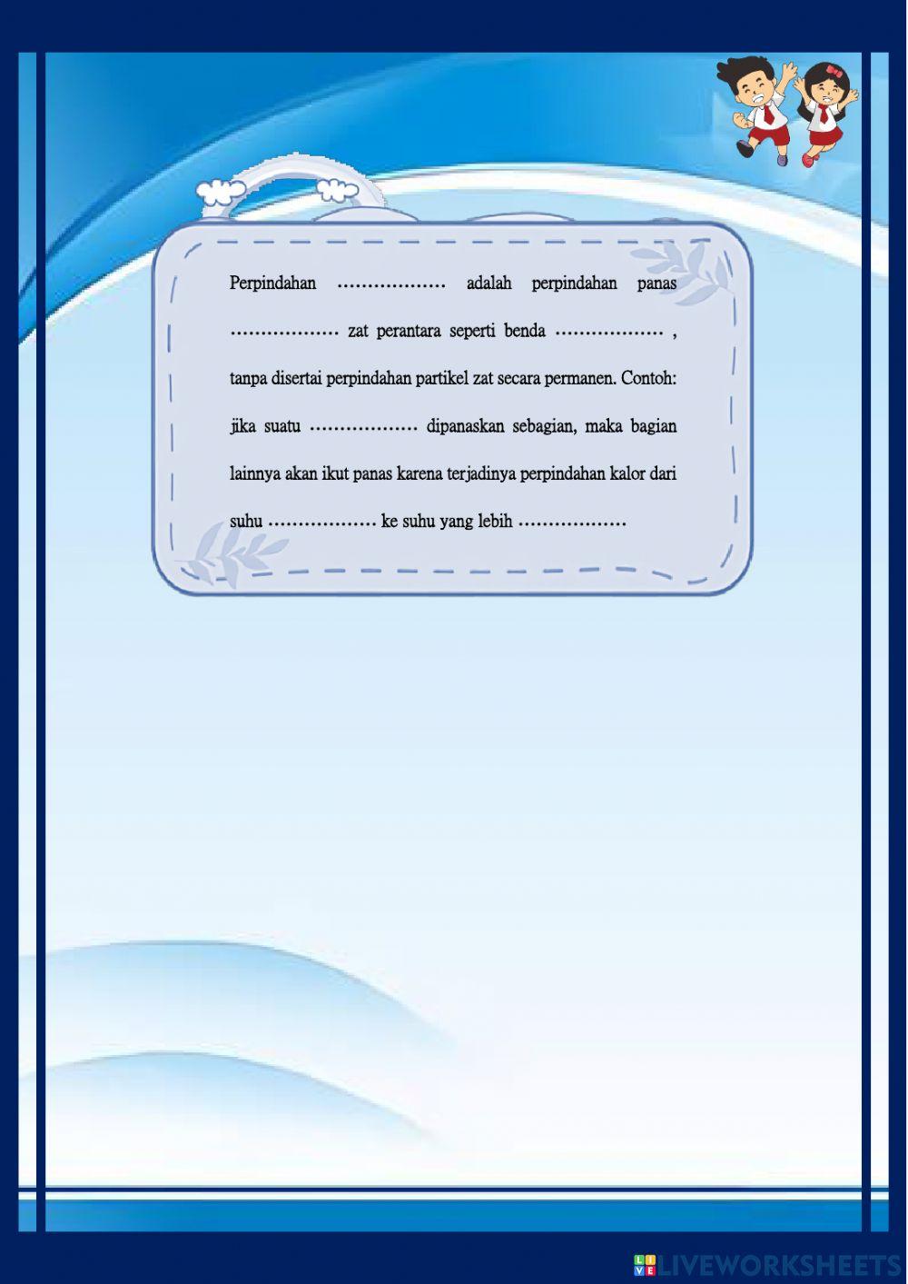 E-LKPD Perpindahan Kalor Secara Konduksi