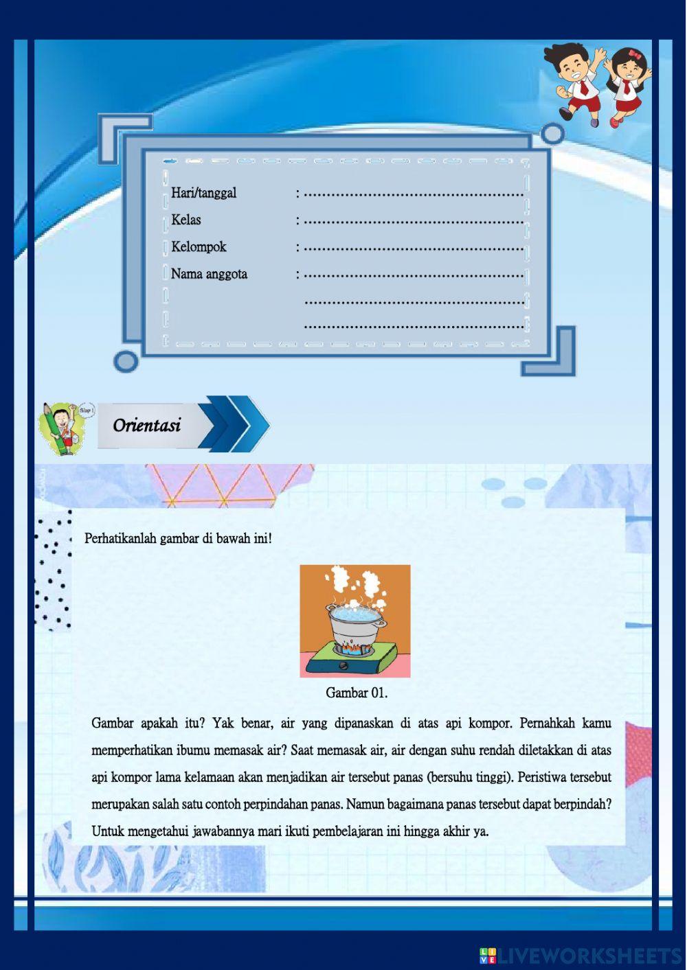 E-LKPD Perpindahan Kalor Secara Konveksi