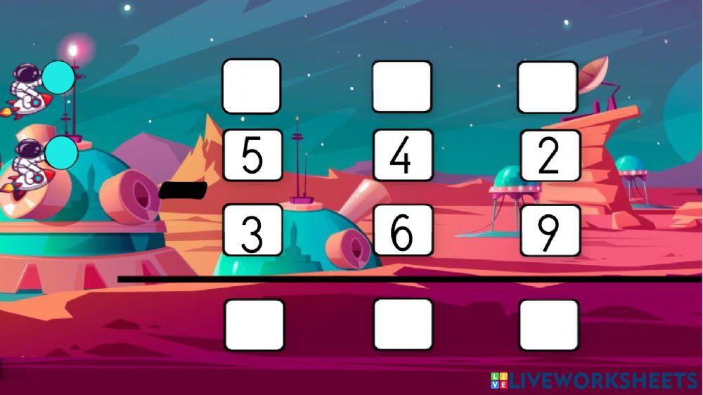 Restas con desagrupación