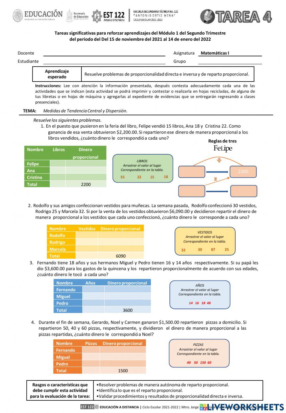 Medidas de Tendencia Central