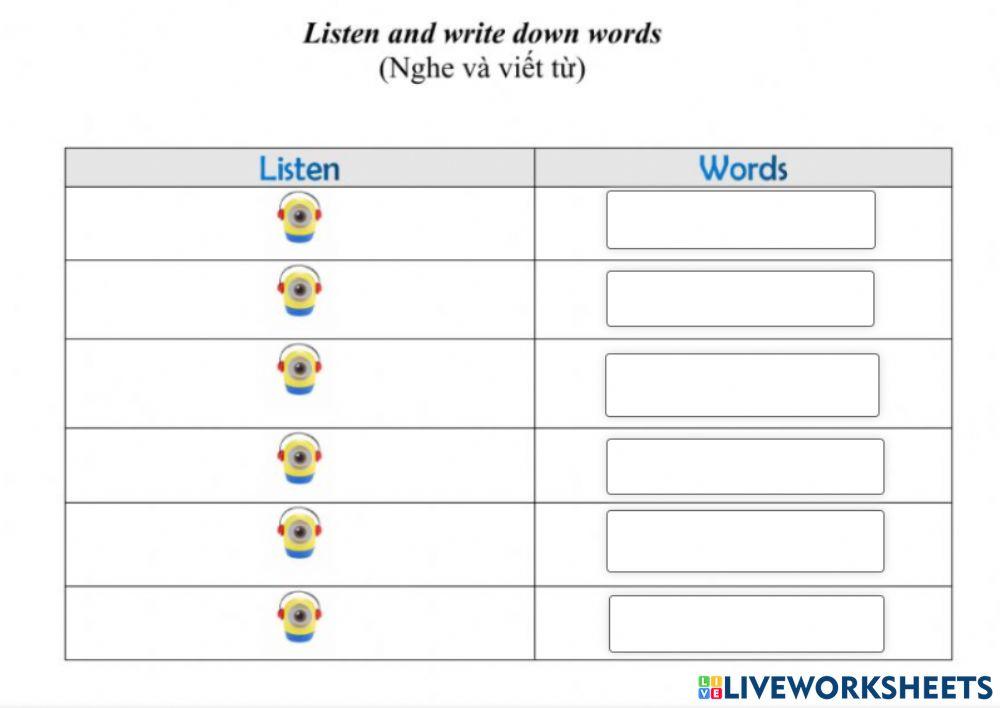 Listen for folk tale