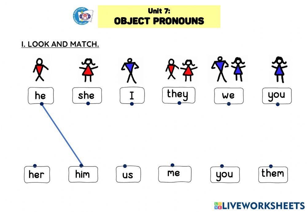 Unit 7-Object pronouns
