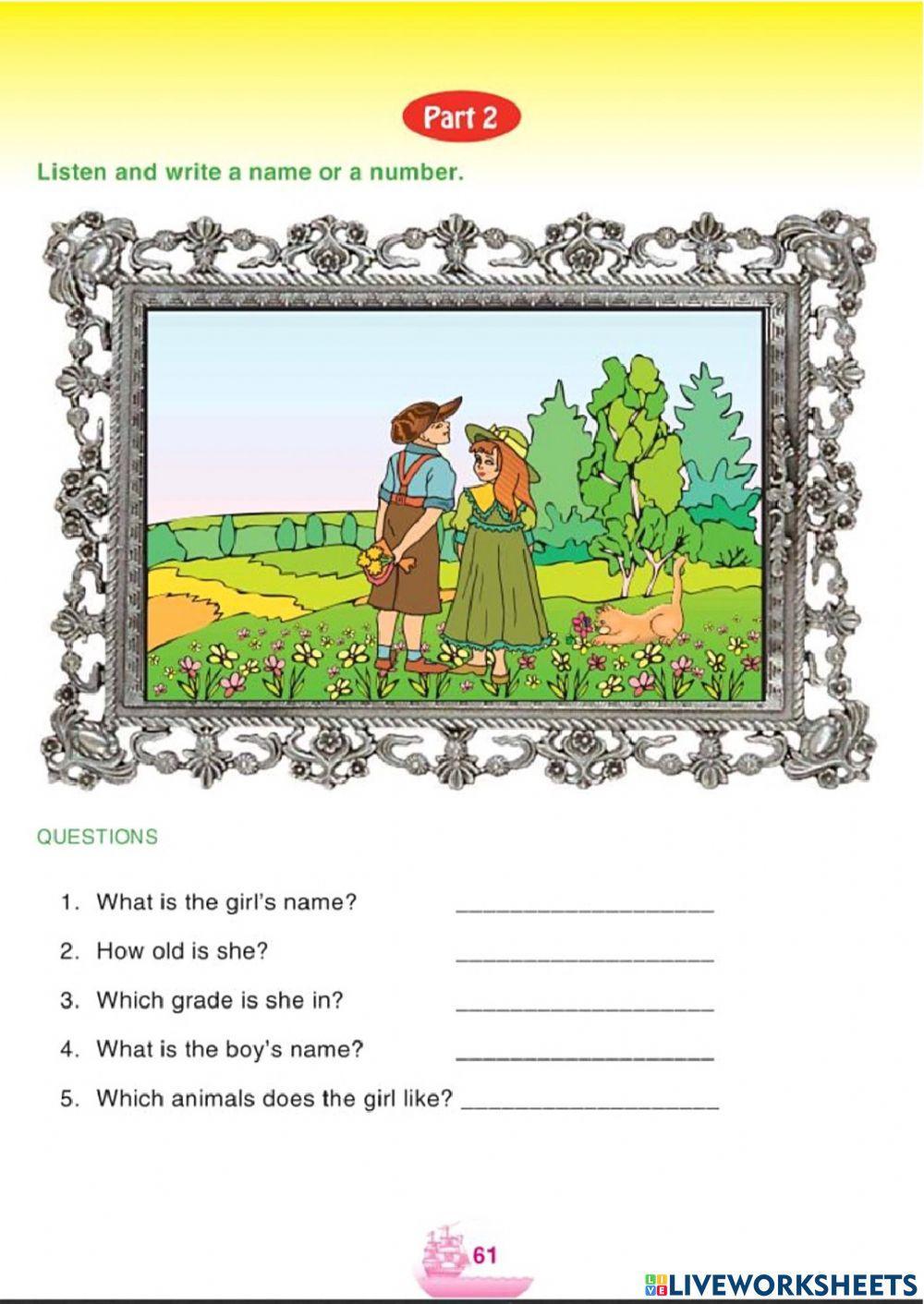 S-Listening-Part 2-Test 4