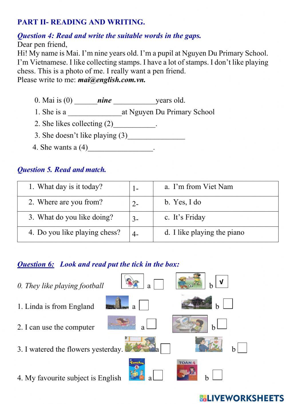  Tieng Anh lop 4 - 1st Test 04