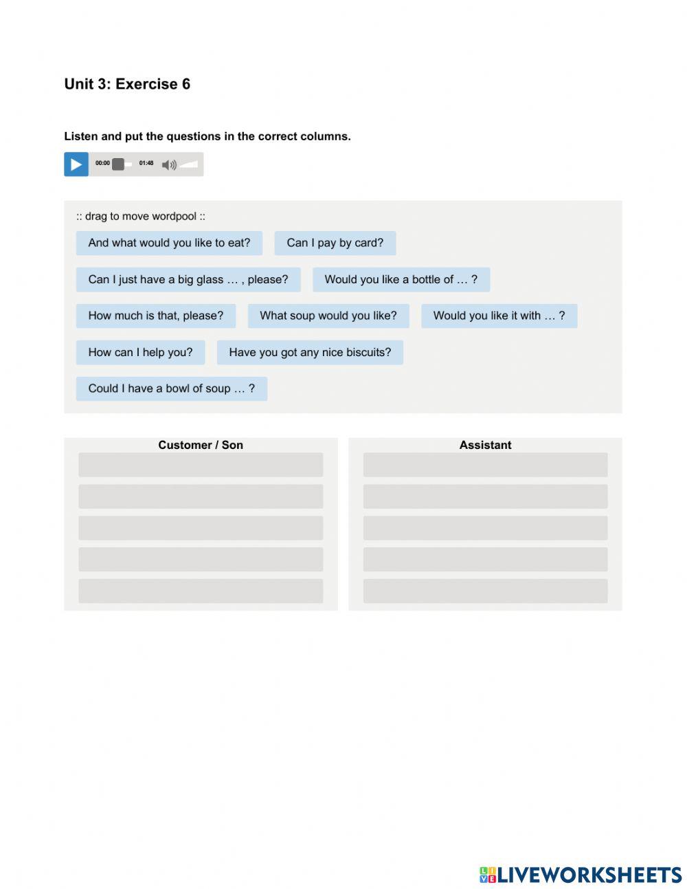 Mindset Foundation - Languague Builder Skills Modules - Unit 3 Ex6