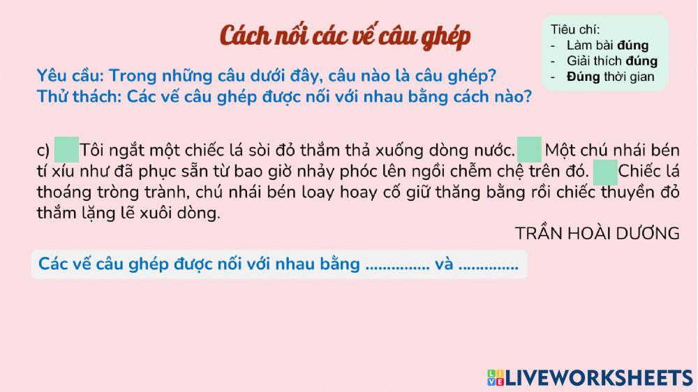 Tuần 19 - LTVC - Hoạt động 2