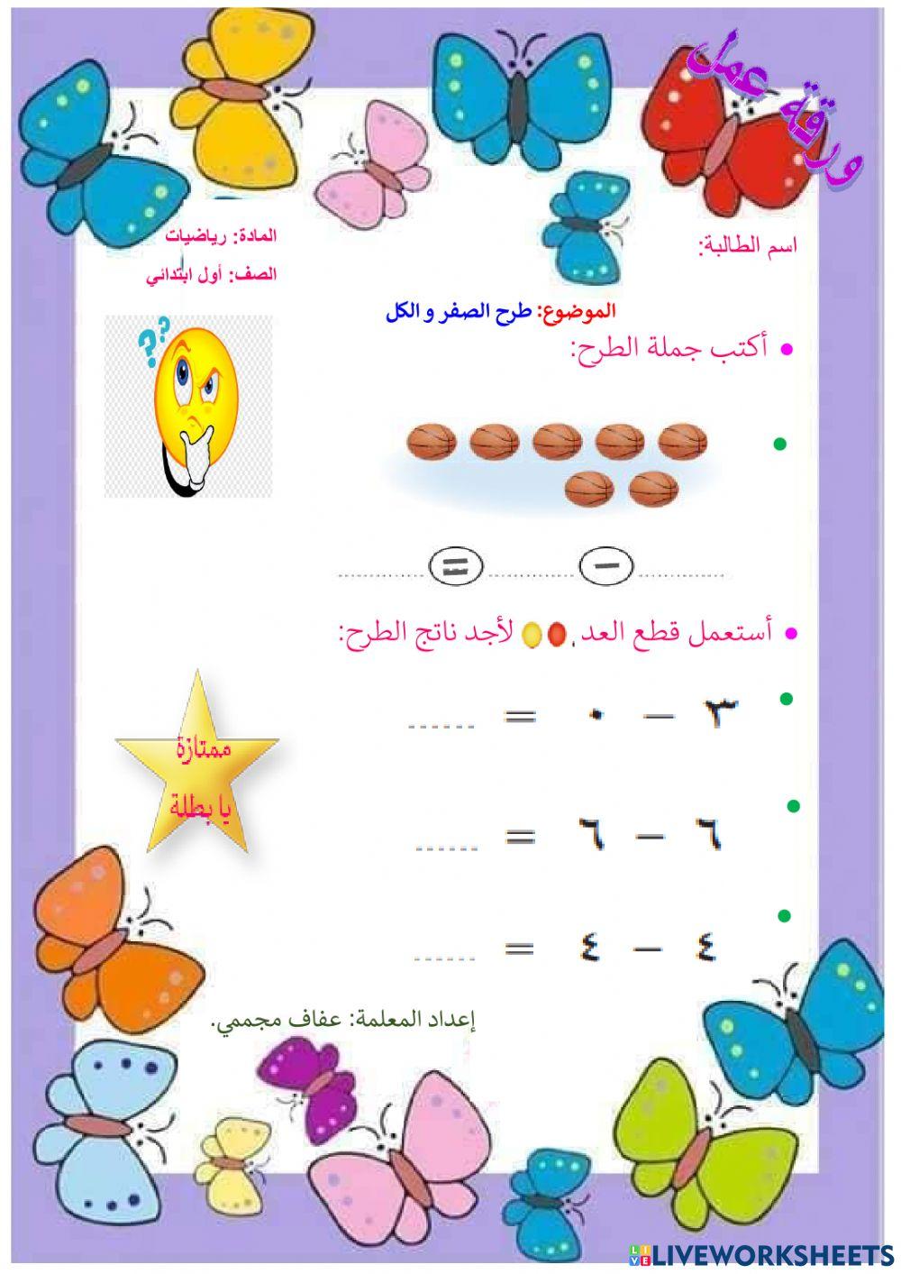 طرح الصفر والكل