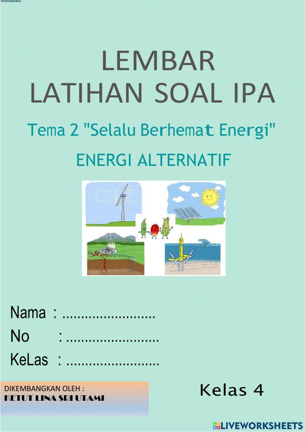 Energi alternatif