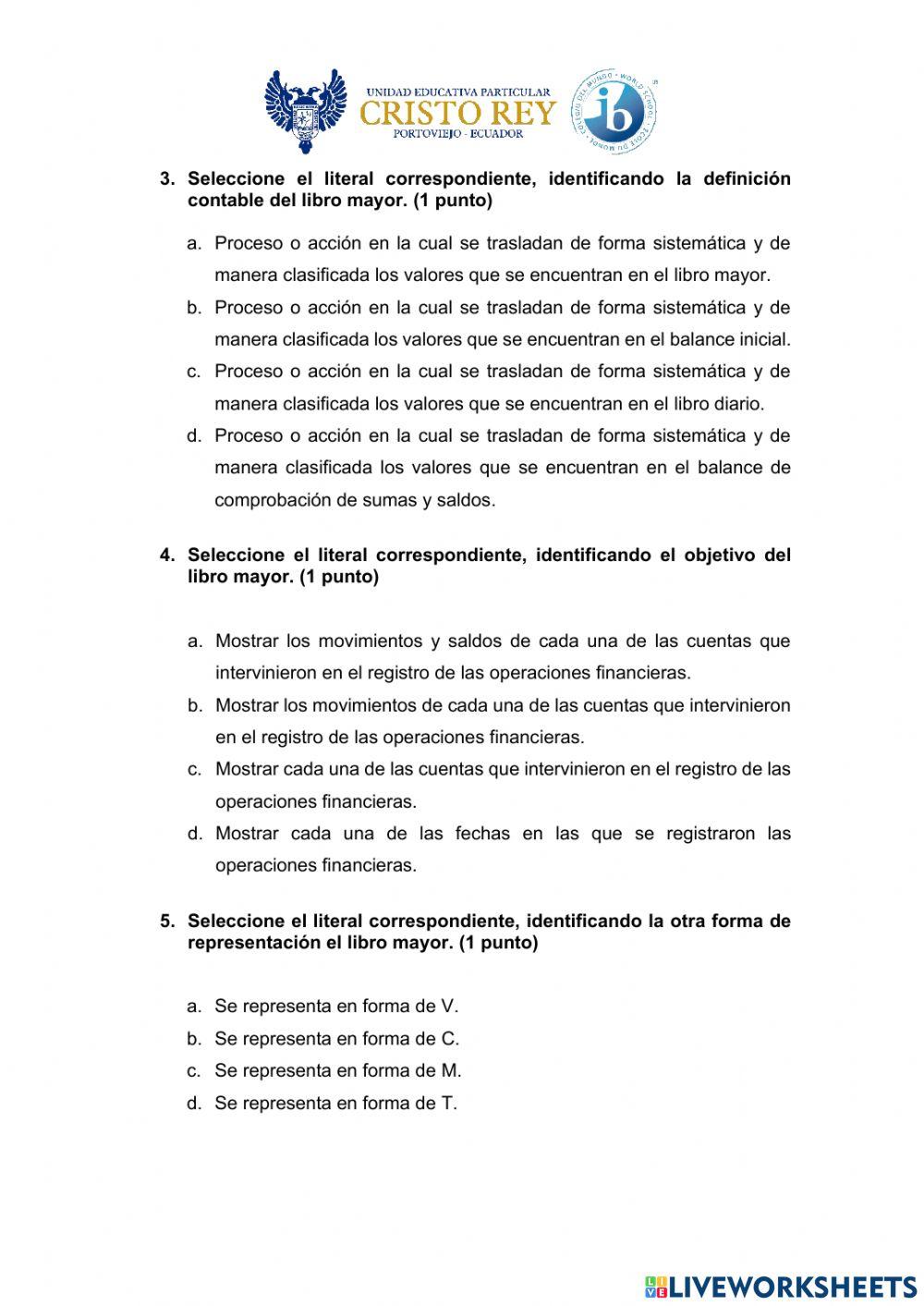 Evaluación parcial