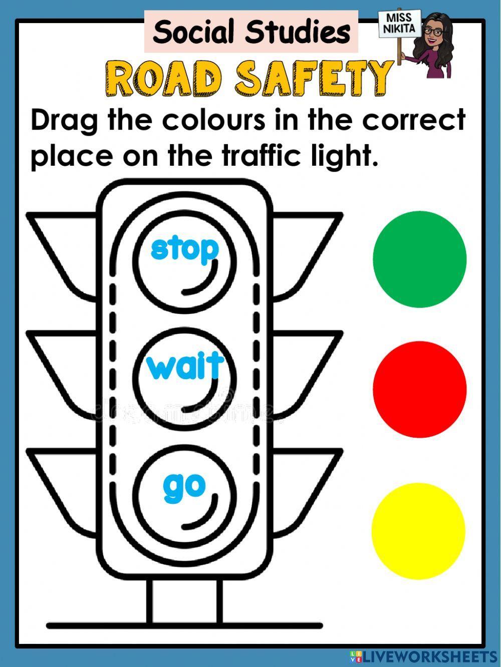 Social studies - traffic light