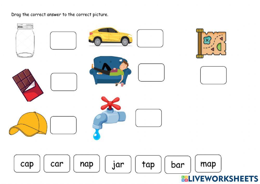 English Phonics -ap, -ar