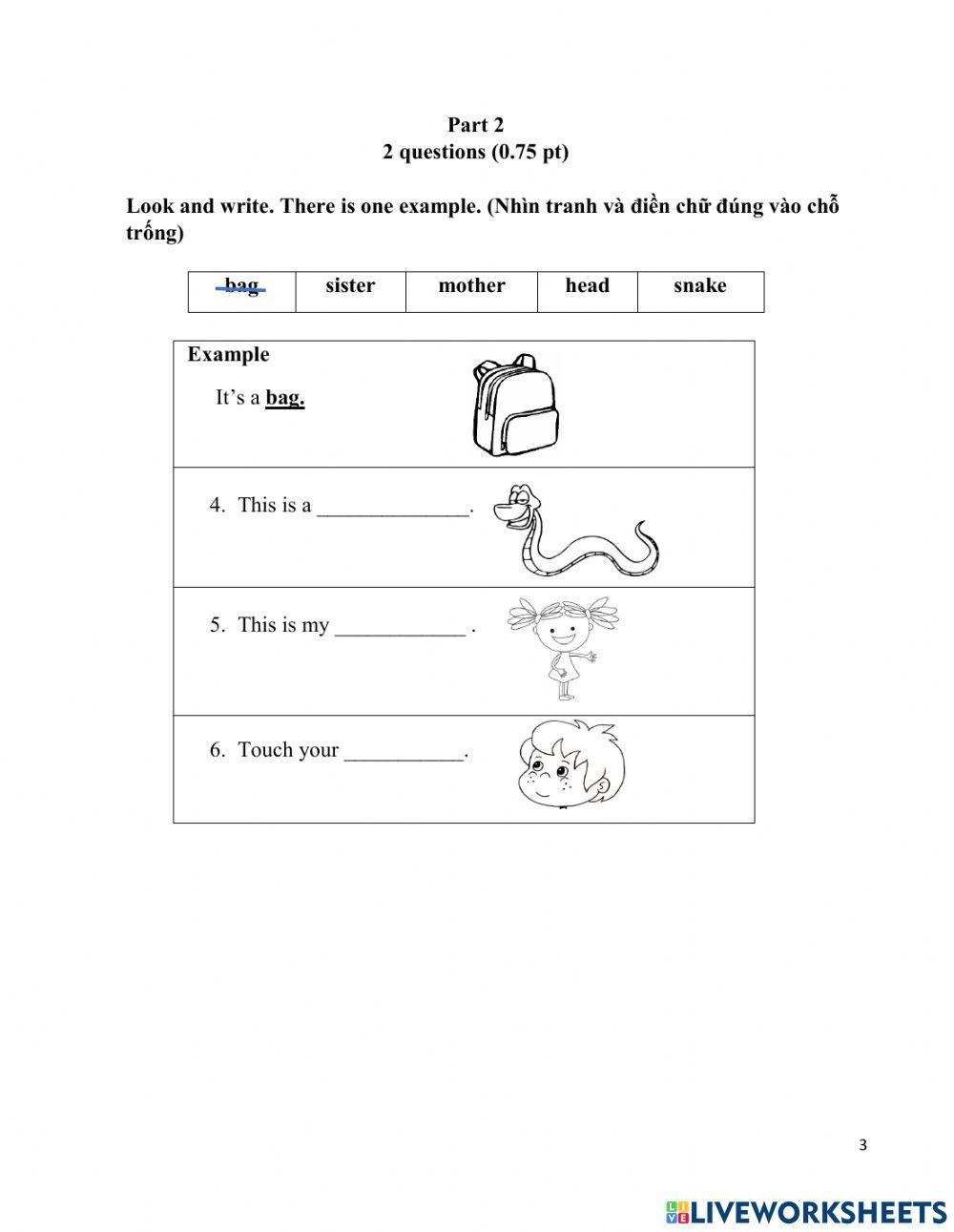 Smart start test reading and writing