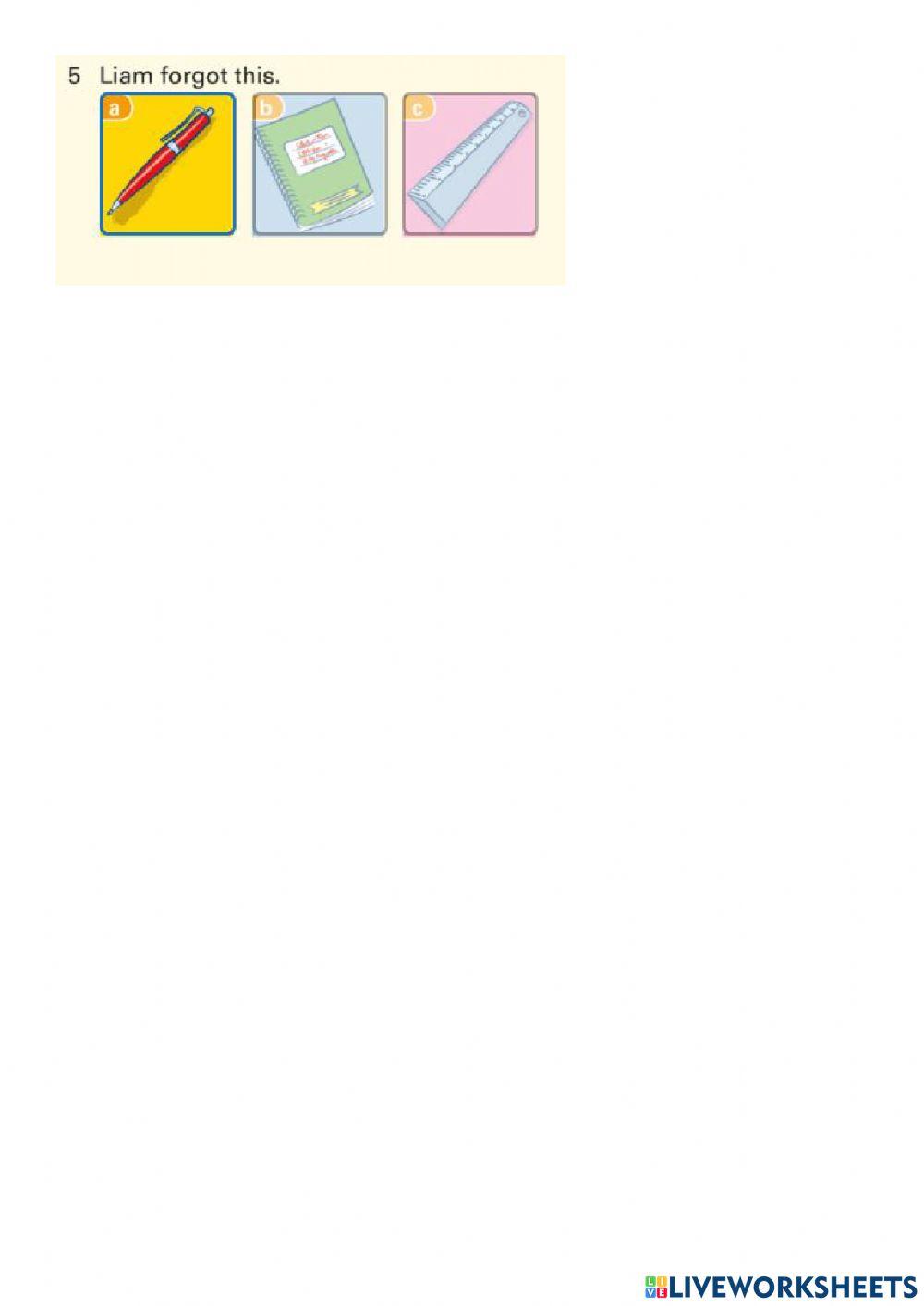 Listening past simple