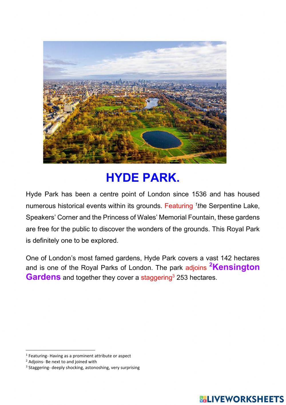 Hyde park