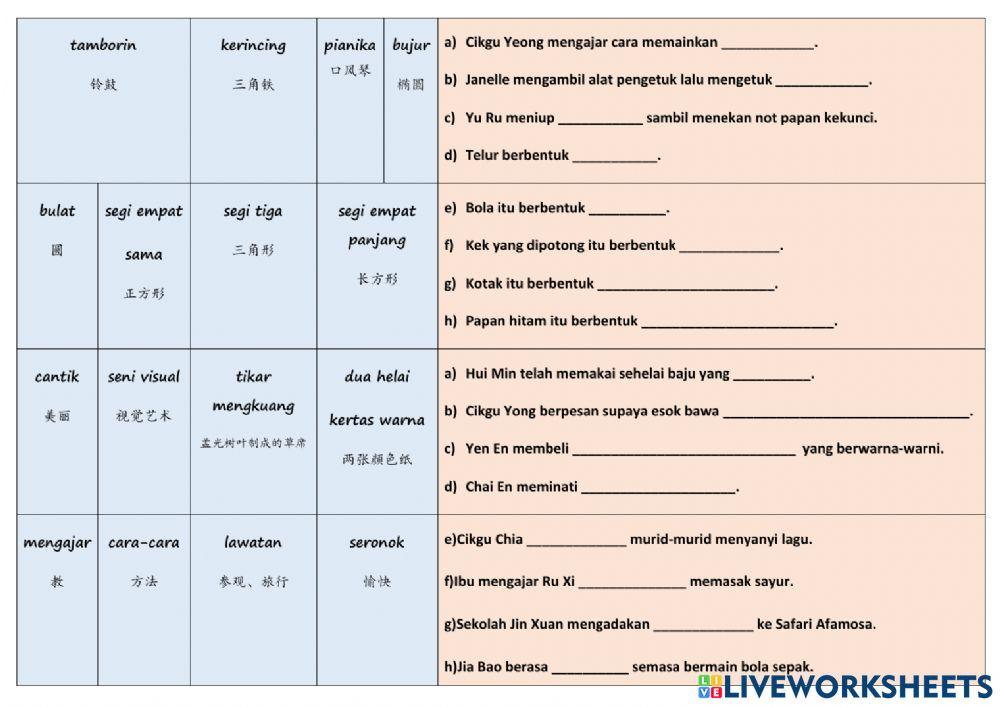 BM Tahun 1 Jan 2022 C