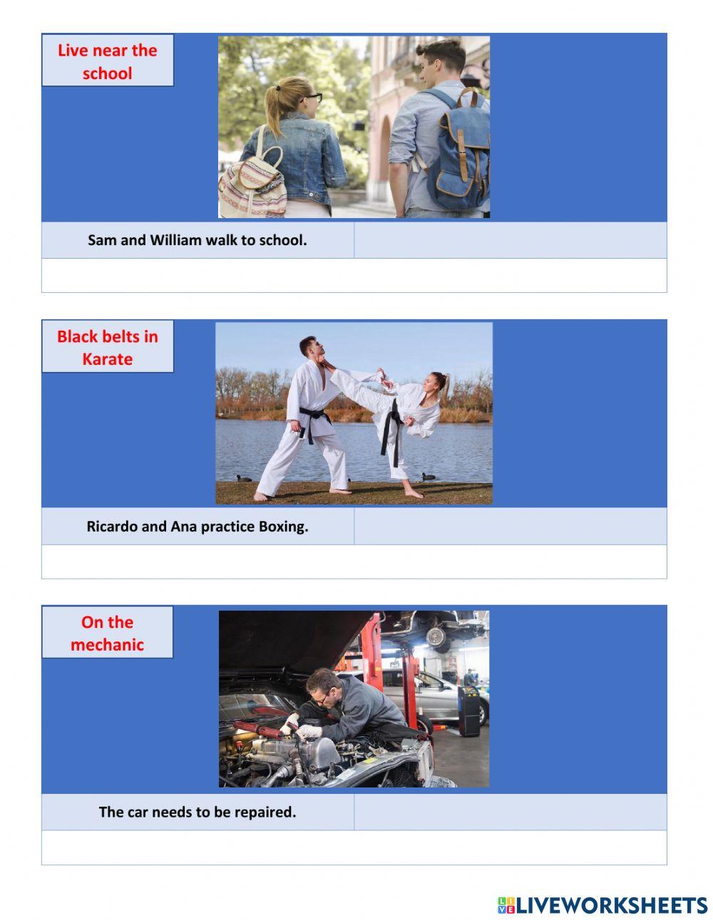 Simple present questions & answers