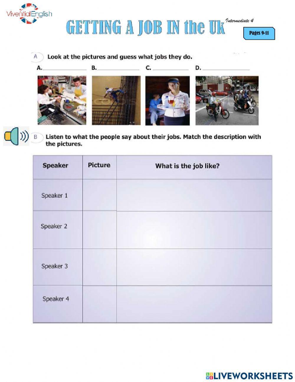 Int4-GETTING A JOB IN THE UK-LISTENING