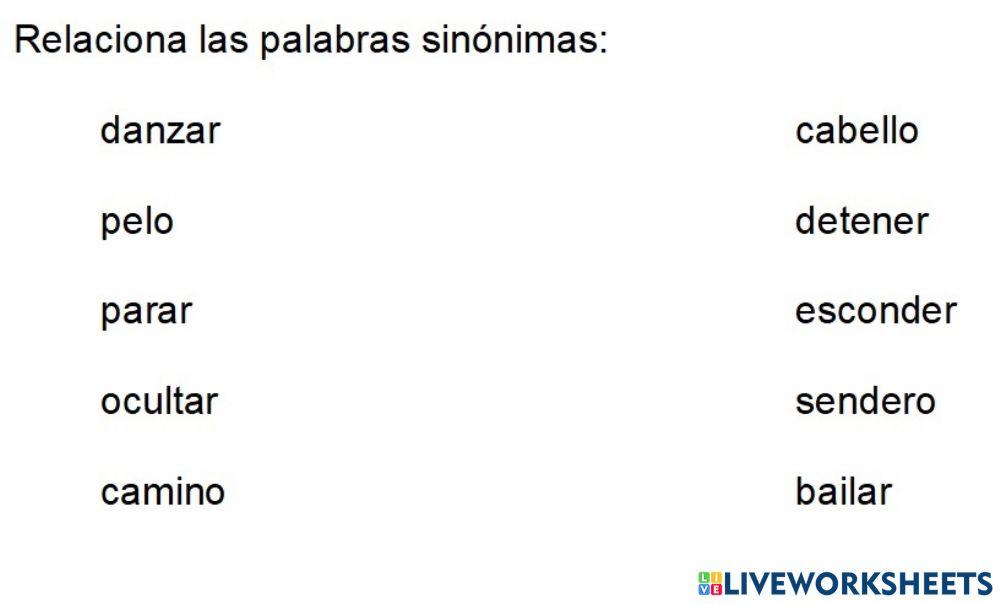 Sinónimos