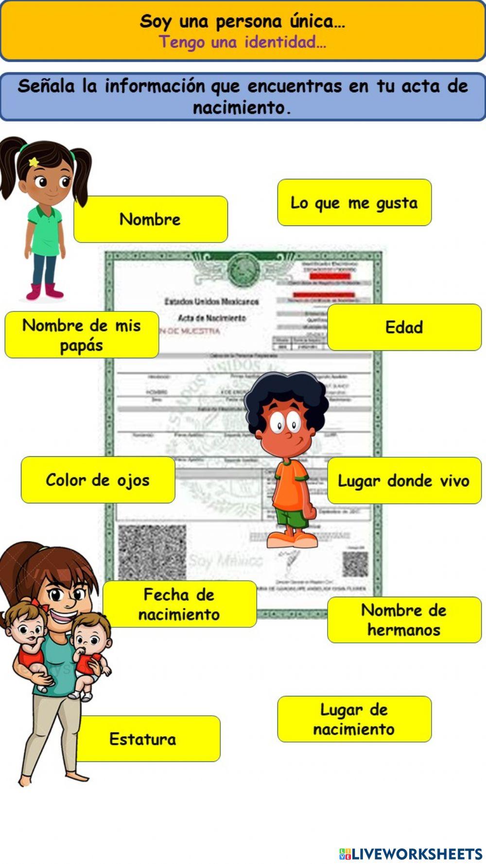 Soy una persona unica