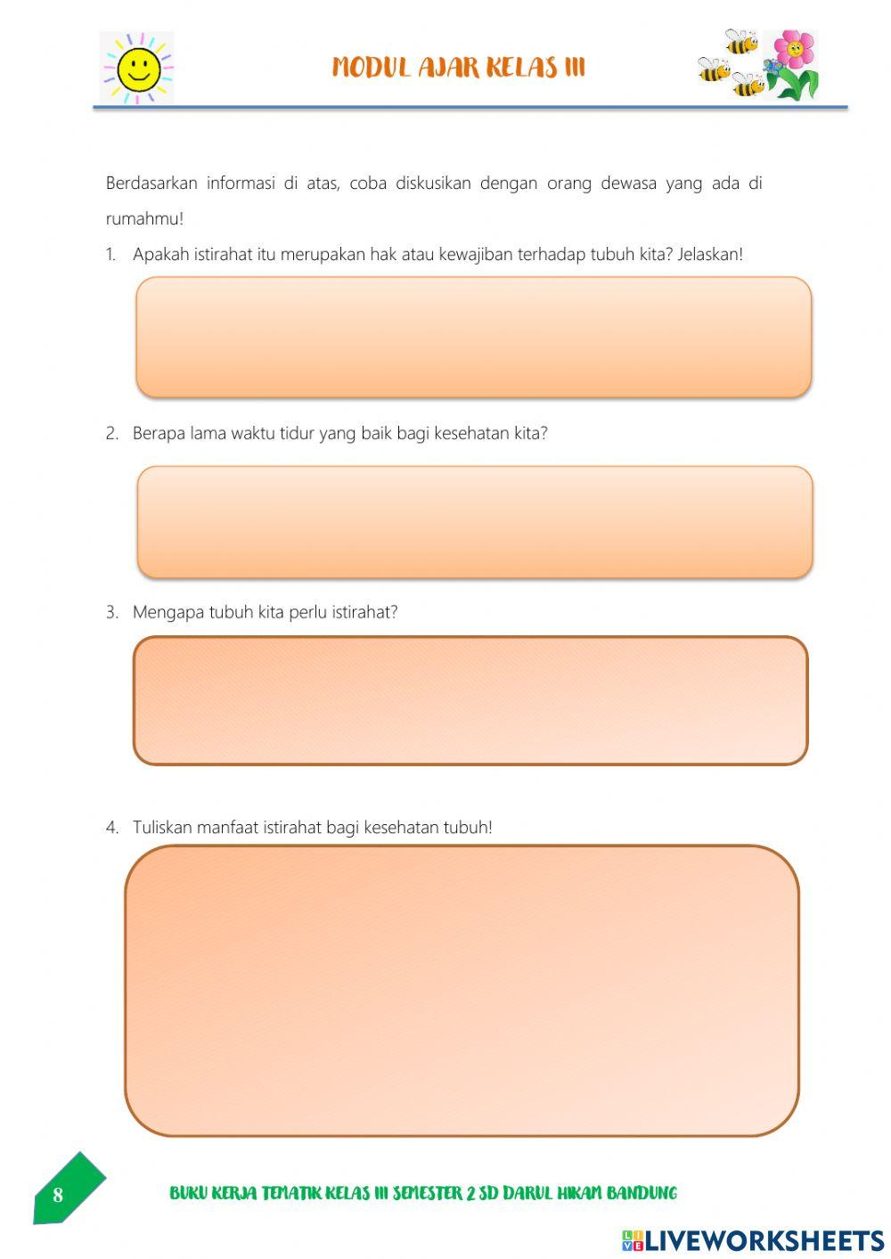 Hak & Kewajibanku di Rumah