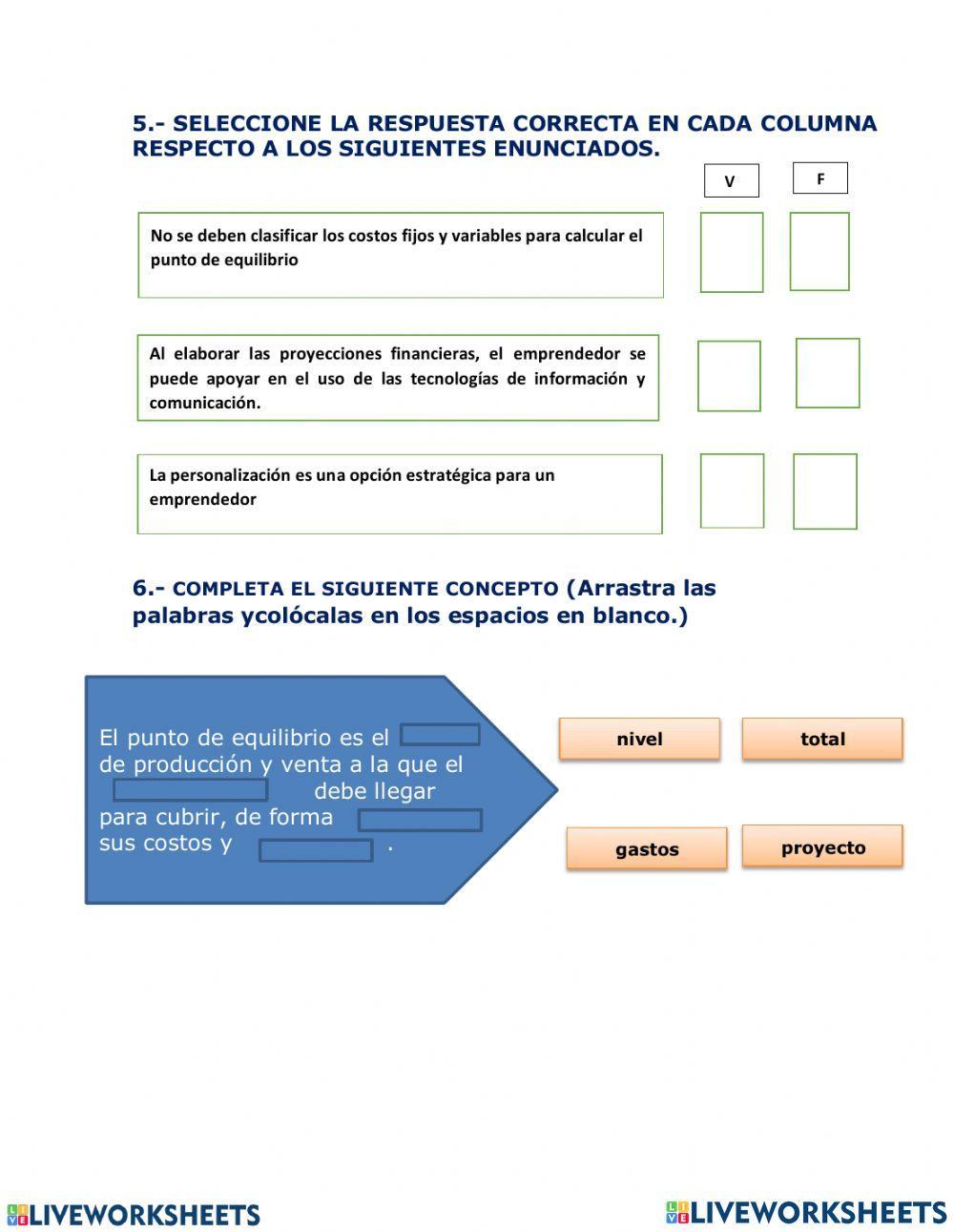 Evaluación del 2do. quimestre