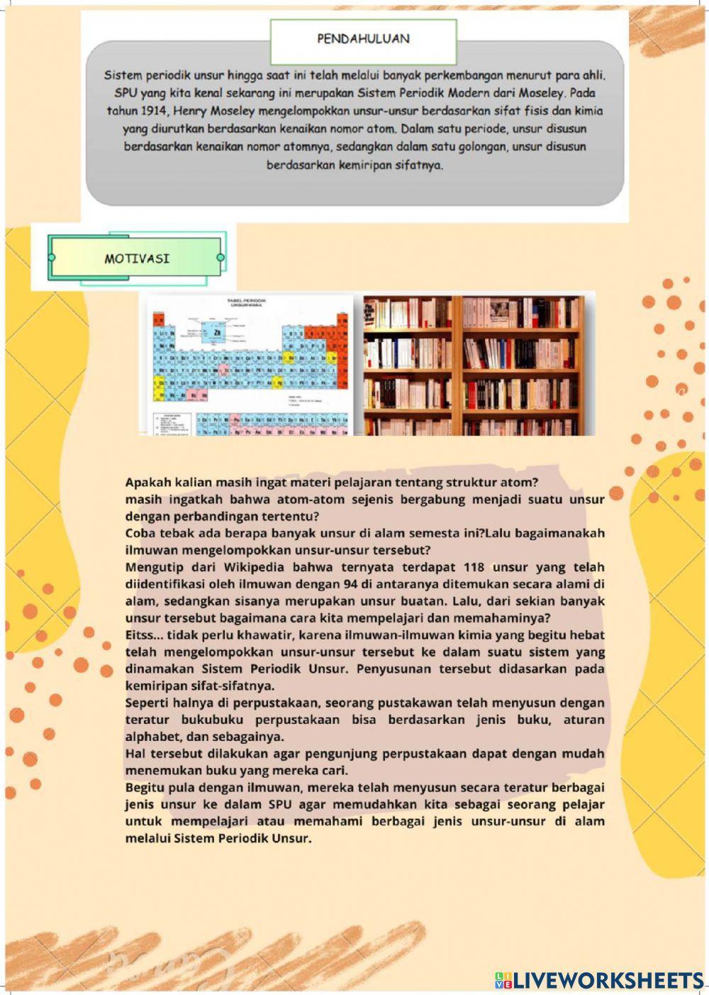 Lkpd sistem periodik unsur