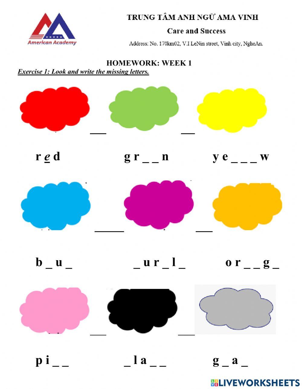 Week 1 grade 2 greeting