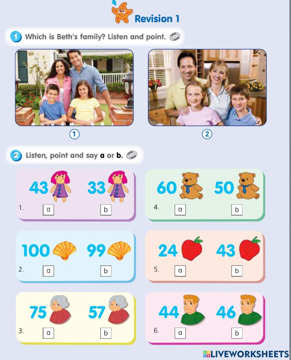 Smart Junior 3. SB p.15 Revision 1