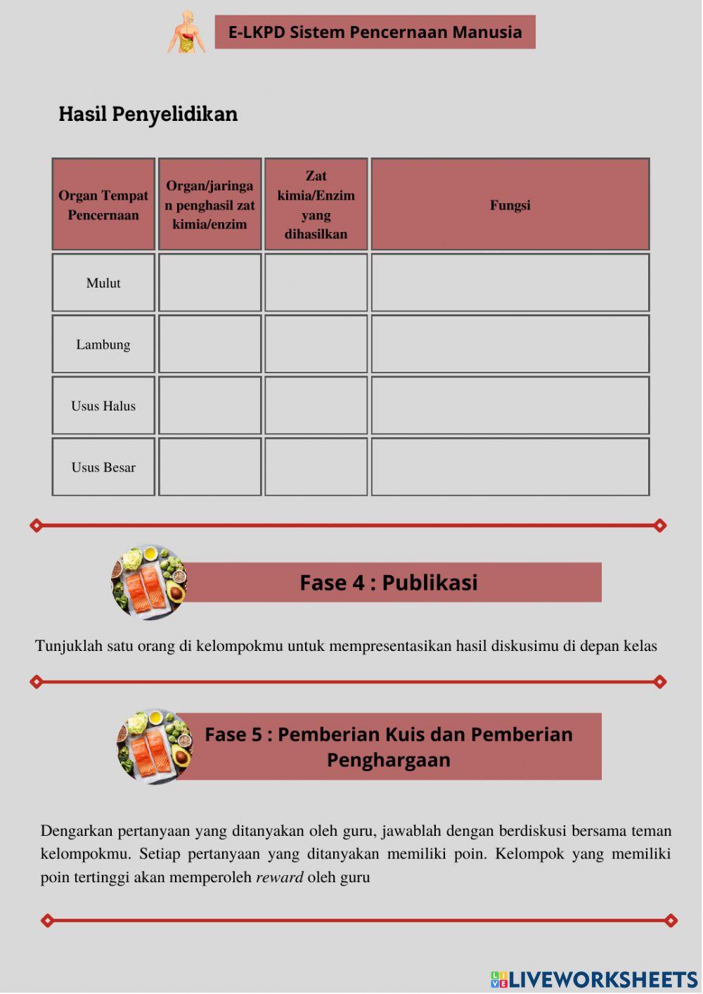 LKPD 3 Pencernaan Mekanik dan Kimiawi