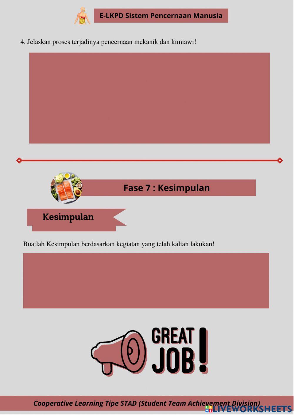 LKPD 3 Pencernaan Mekanik dan Kimiawi